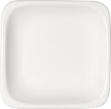 White Flat Square Plate 12.5