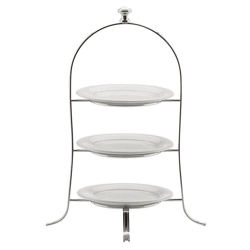 Multi purpose stand 12.8" x 17.6" Excellent Silverplate by Hepp