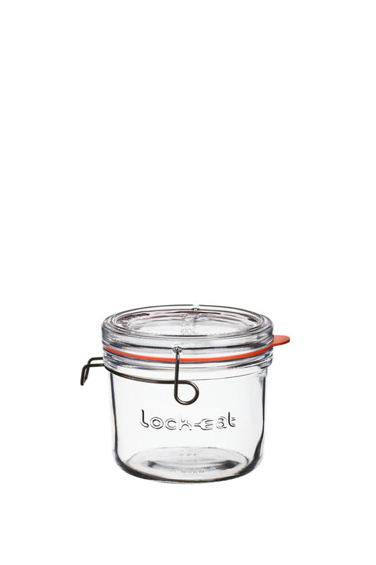 Food Jar 3.6" x 3.6" x 8.8" 17 oz Lock-Eat by Luigi Bormioli
