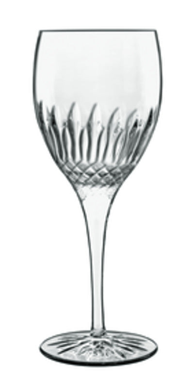 Riesling 3.8" x 3.8" x 10" 12.8 oz Diamante by Luigi Bormioli