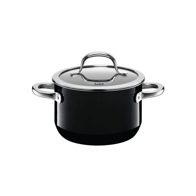 High casserole with lid 6.3" dia. x 4.2" 67.6 oz Silit Passion by BauscherHepp