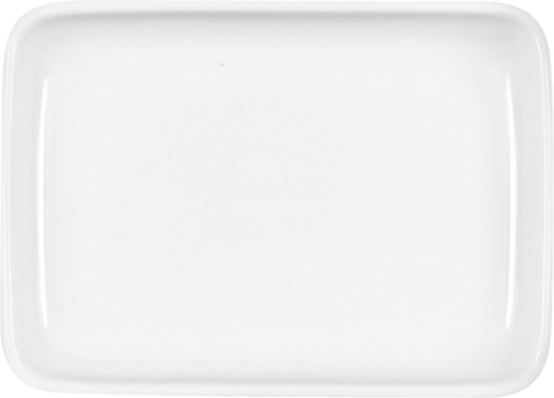 White Rectangular Platter 6.4
