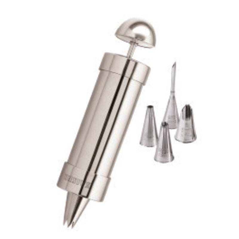 Garnish and cream syringe set 7.9" x 2.2" Kaiser Perfect by BauscherHepp