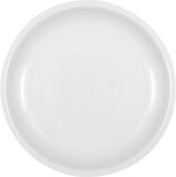White Half Deep Coupe Plate 10.1
