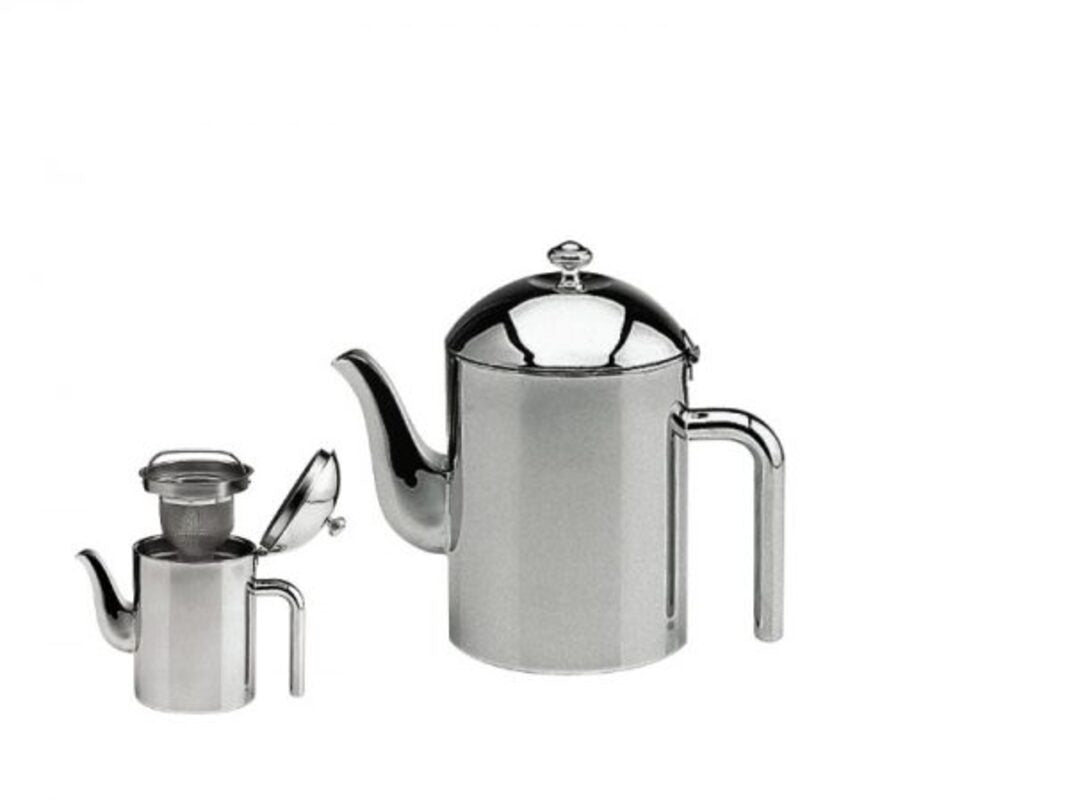 Teapot 8.4" x 8.0" Neutral by Hepp