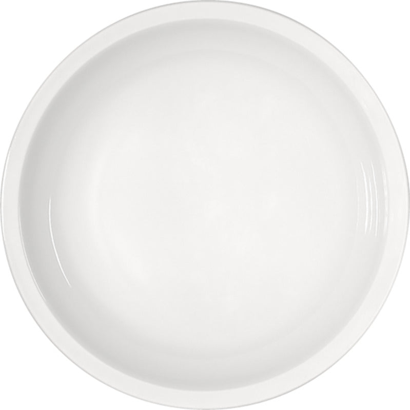White Deep Coupe Plate 8.2