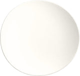 White Asymmetric Dish 9.8