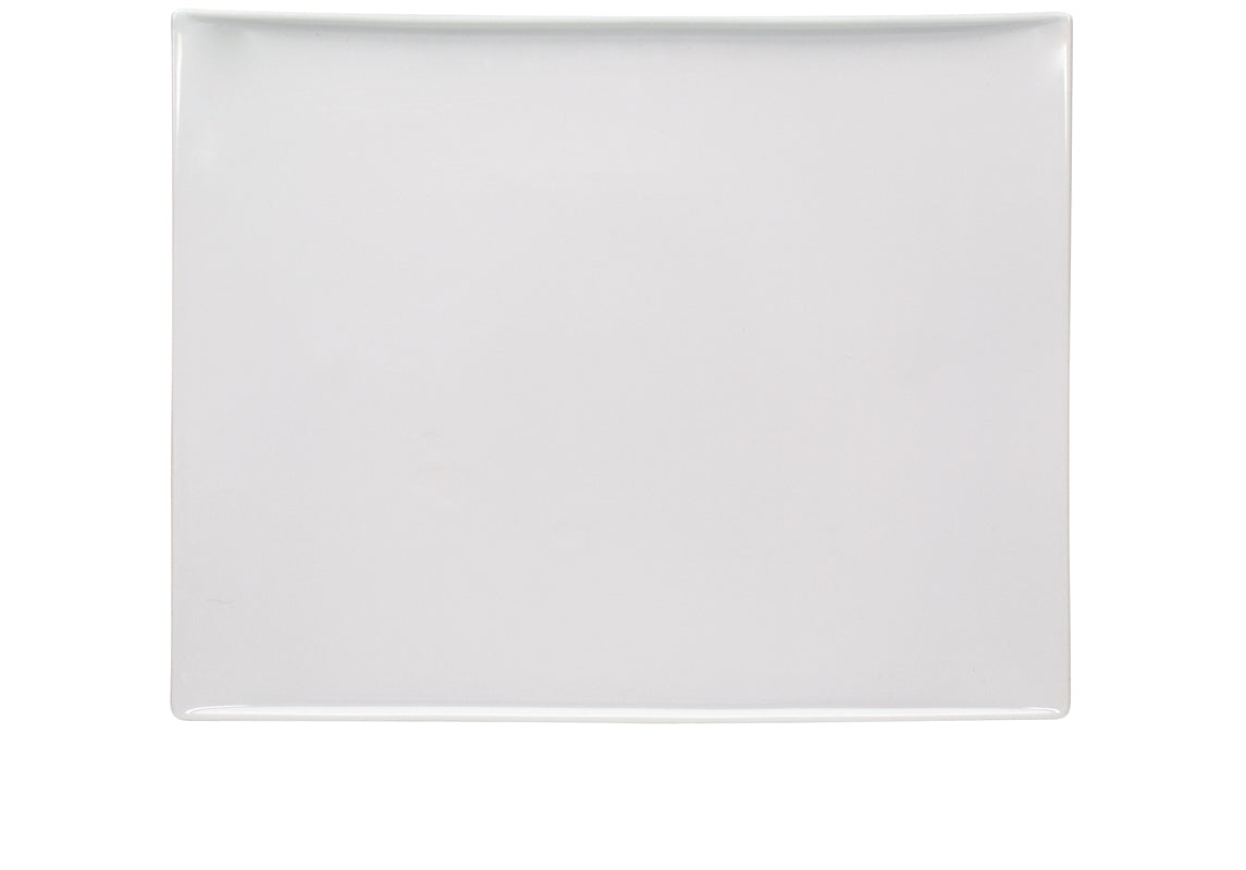 White Rectangular Platter 15.9