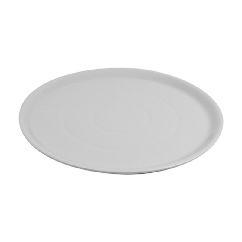 White Bianca Pizza Plate 12.3