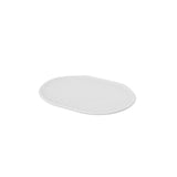 Mineral White Crackle Platter 9.0