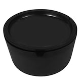 Black Pot and Lid 7.5