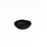 Mineral Black Crackle Bowl 6.3