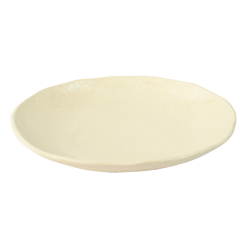 Mineral Parchment Crackle Plate 11.8