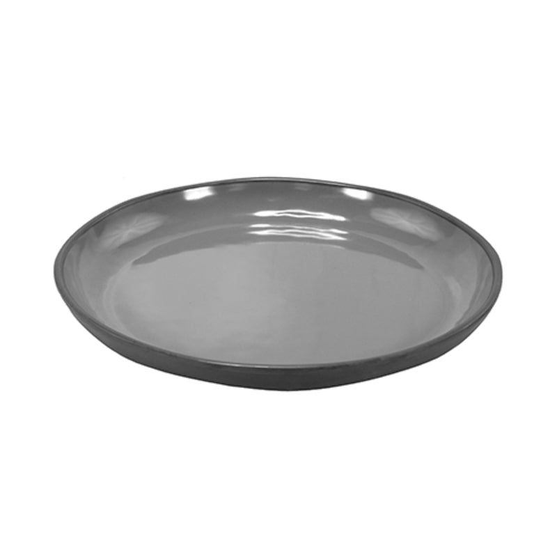 Charcoal Gray Marl Deep Dish 15.3