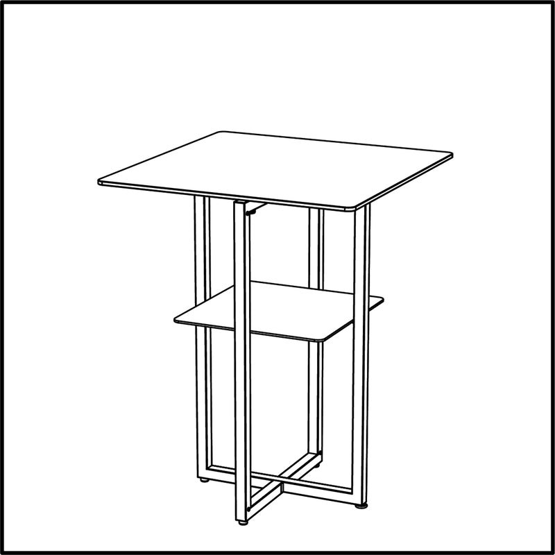 Square Scape_70 27.5" x 27.5" x 35.4" Scape by Venta