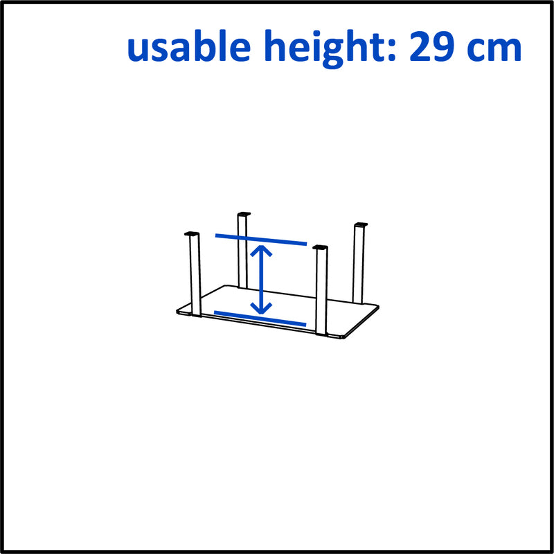 XS Shelf Stage_50 29.1" x 16.8" x 13.7" Stage by Venta