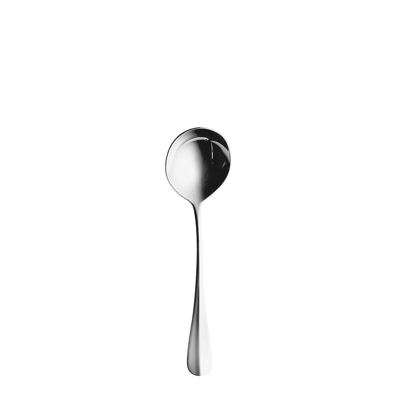 Round Soup Spoon 7.1" Baguette Silverplate by Hepp