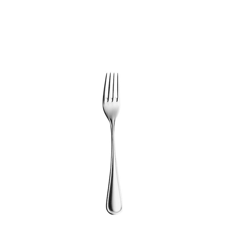 Dessert Fork 7" Contour Silverplate by Hepp