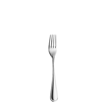 Dessert Fork 7" Contour Silverplate by Hepp