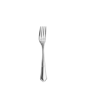 Dessert Fork 7.3" Chippendale Silverplate by Hepp