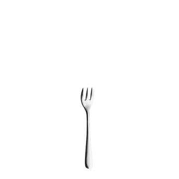 Oyster Fork 5.1" Carlton PVD Gun Metal Brushed by Hepp