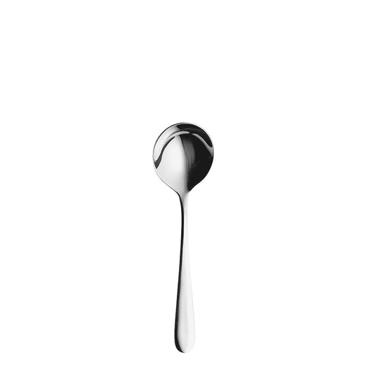 Round Soup Spoon 6.9" Carlton PVD Gun Metal Brushed by Hepp