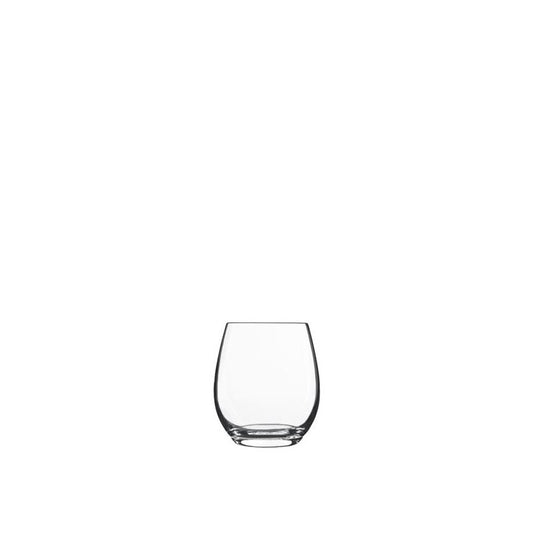 Still Natural Water Glass 4.3" x 4.3" x 8.9" 13.5 oz Palace by Luigi Bormioli