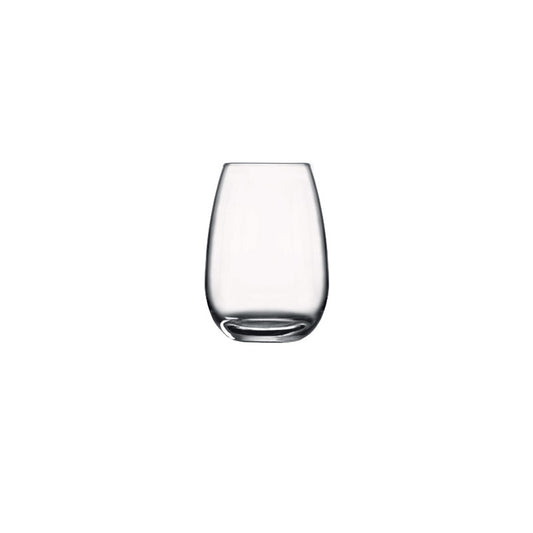 Stemless 3.4" dia. x 4.7" 15.5 oz Michelangelo Masterpiece by Luigi Bormioli