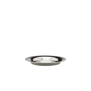 Bottle and glass tray 4" dia. HEPP Silverplate by Hepp