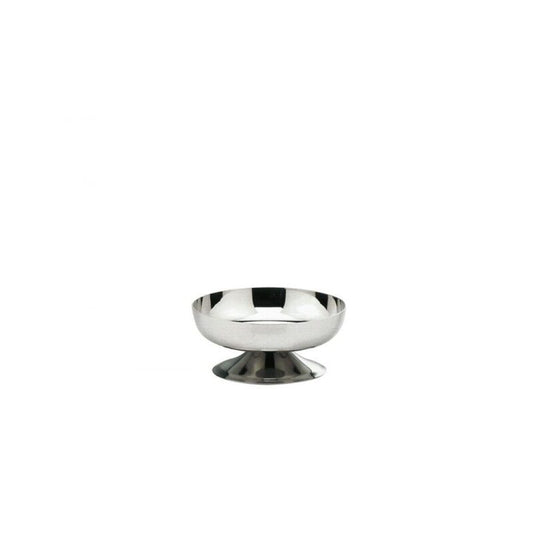 Ice cream bowl 4.1" dia. x 1.8" 4 oz Neutral Silverplate by Hepp