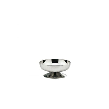 Ice cream bowl 4.1" dia. x 1.8" 4 oz Neutral Silverplate by Hepp