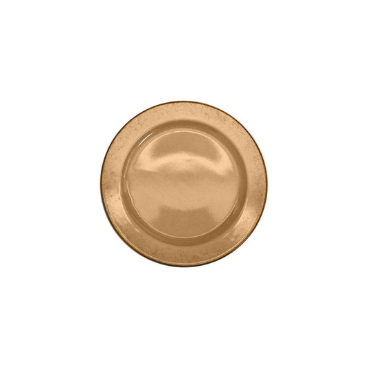 Natural Sand Flat Plate 10.1" dia. x 1" Bauhaus & B1100 by Bauscher