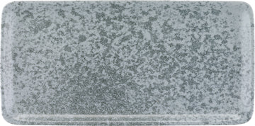 Rectangular Platter 12" x 5.9" x 0.7"  Sandstone Grey by Bauscher