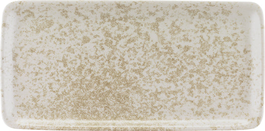 Rectangular Platter 12" x 5.9" x 0.7"  Sandstone Beige by Bauscher