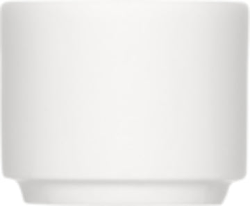 White Egg Cup 1.9" dia. x 1.6" 1.4 oz Bauhaus & B1100 by Bauscher