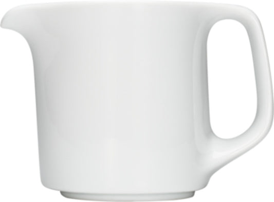 White Coffeepot Bottom 5.2" dia. x 3.7" 9.5 oz Bauhaus & B1100 by Bauscher