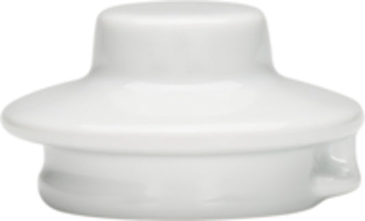 White Coffeepot Cover 2.6" dia. x 1.4" Bauhaus & B1100 by Bauscher