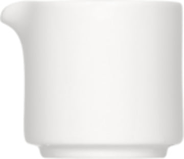 White Creamer Without Handle 2" dia. x 1.8" 1.4 oz Bauhaus & B1100 by Bauscher
