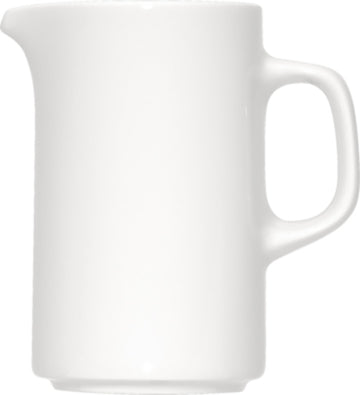 White Creamer 5" dia. x 5.5" 16.9 oz Bauhaus & B1100 by Bauscher