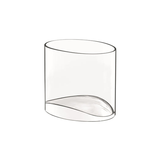 Single Serving Oval 2.0" x 2.9" x 2.4" 5 oz Michelangelo Professional Line by Luigi Bormioli
