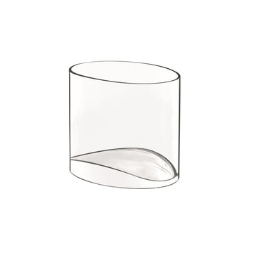 Single Serving Oval 2.0" x 2.9" x 2.4" 5 oz Michelangelo Professional Line by Luigi Bormioli