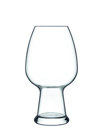 Wheat 4" dia. x 7.4" 26.5 oz Birrateque by Luigi Bormioli