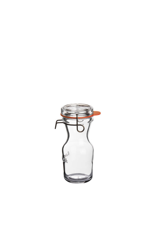 Juice Jar 2.7" dia. x 6.6" 8.5 oz Lock-Eat by Luigi Bormioli