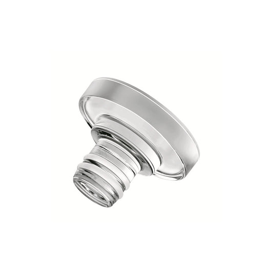 Glass Stopper 3" x 3" x 8.8" Optima by Luigi Bormioli