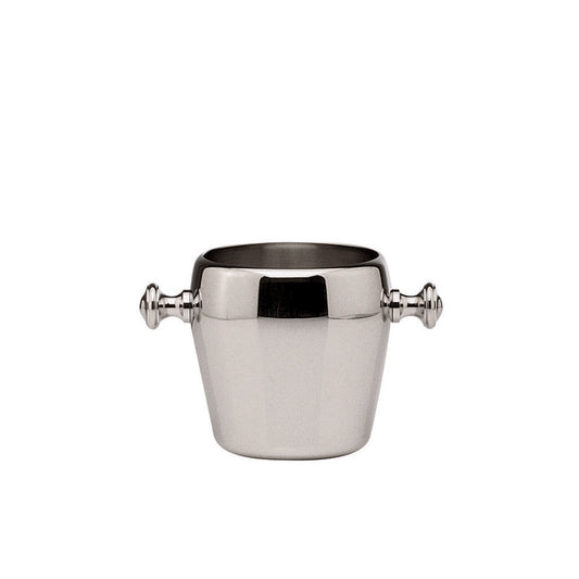 Ice bucket 4.9" dia. x 4.8" Excellent Silverplate by Hepp