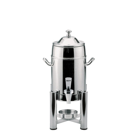 Coffee Urn 9.9" x 18.9" 176 oz Excellent Silverplate by Hepp