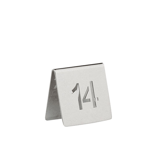 Table number sign 2.4" x 2.4" HEPP by Hepp