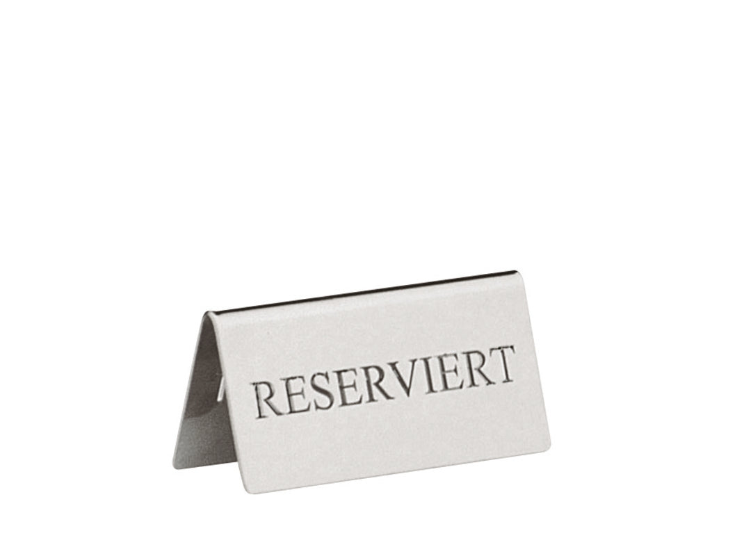 Reserved sign 3.4