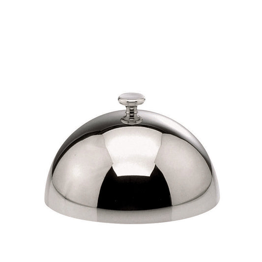 Dome cover 8.2" dia. x 4.9" Excellent Silverplate by Hepp