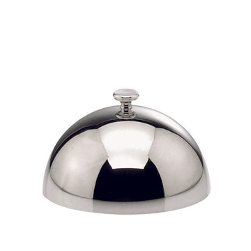 Dome cover 8.2" dia. x 4.9" Excellent Silverplate by Hepp